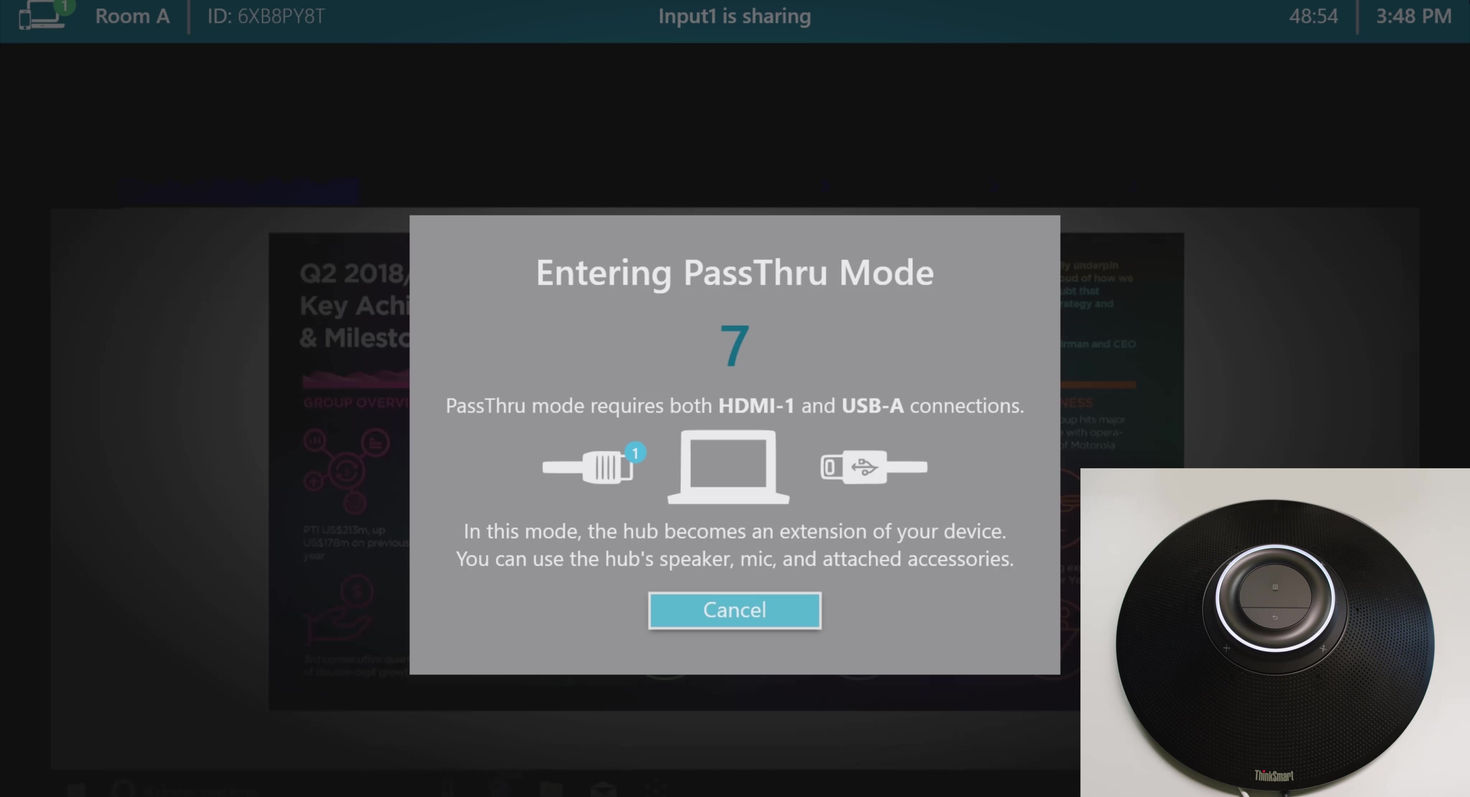 V8 PassThru Mode